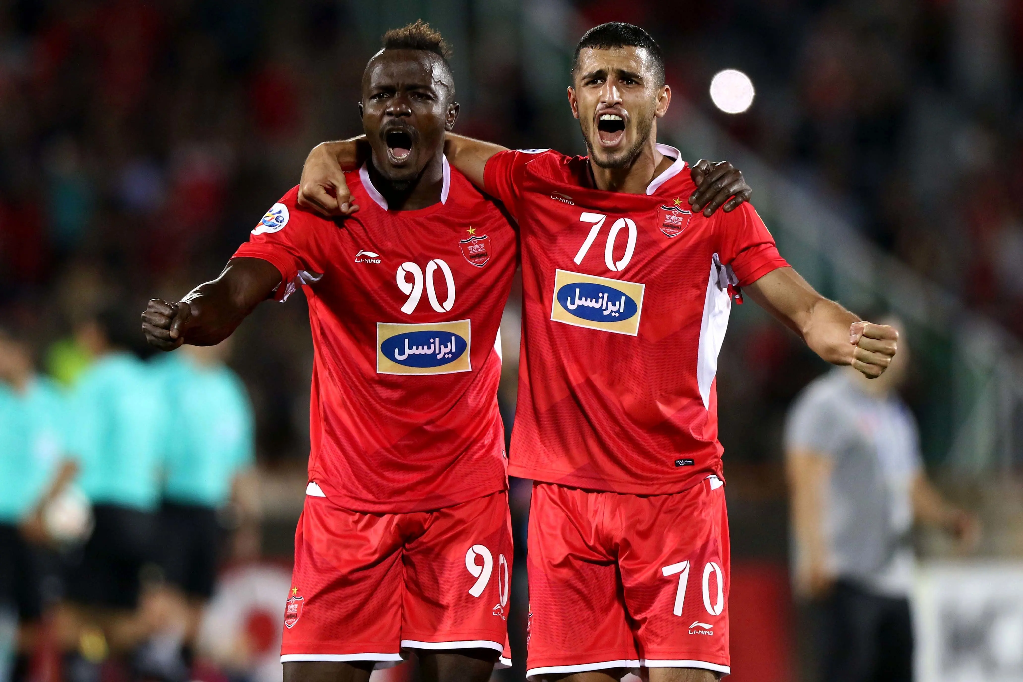 منشا - علیپور؛ بهترین گلزنان پرسپولیس دردوران محرومیت