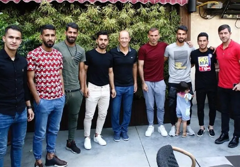 ضیافت ناهار کالدرون برای پرسپولیسی‌ها + عکس