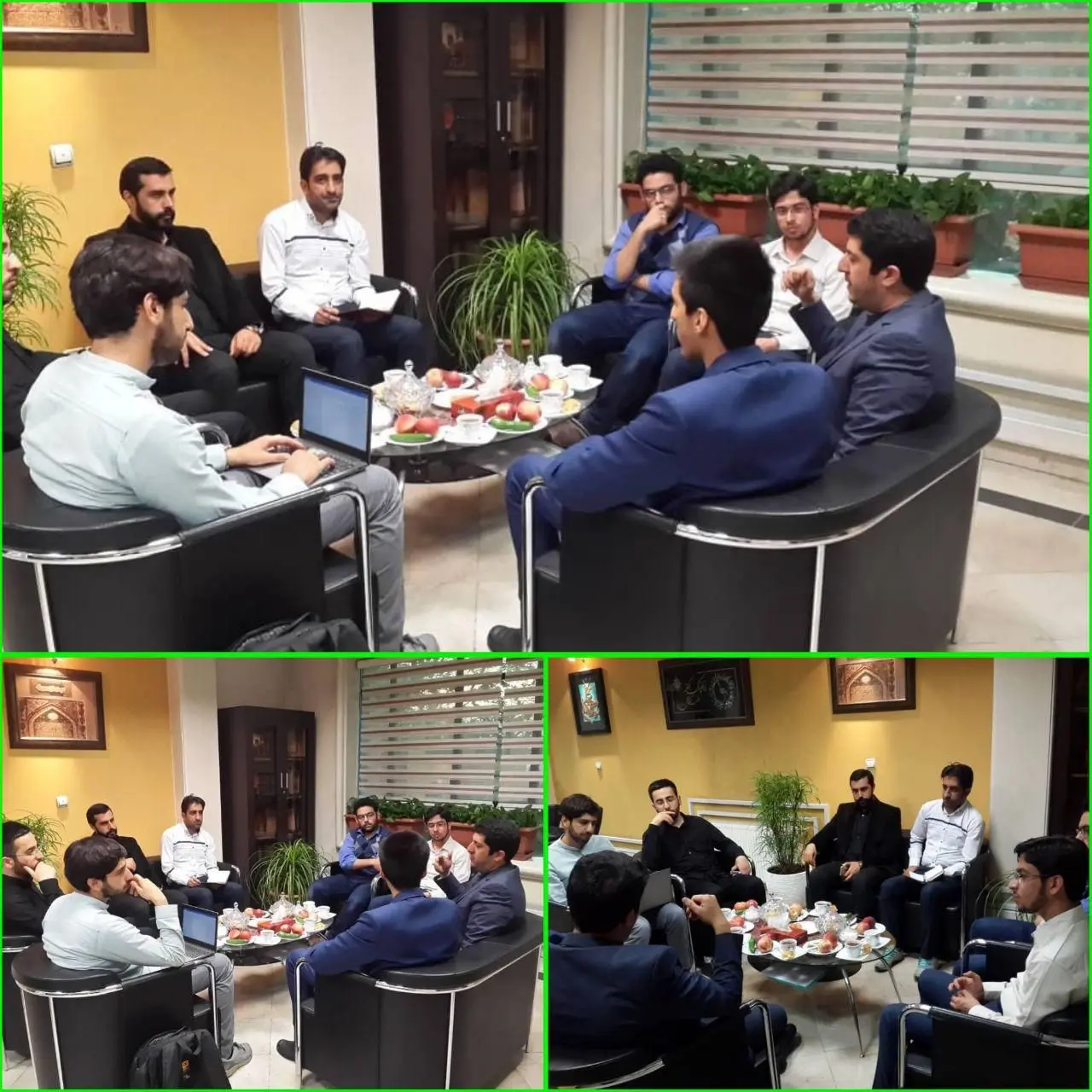 نشست هم اندیشی دانشجویان دانشگاه تهران با معاون امور اجتماعی و فرهنگی منطقه۶

