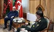 تأکید بر گسترش همکاری‌های امنیتی در دیدار فرمانده حشد الشعبی عراق با سردار رادان