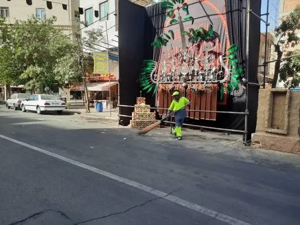 30 تن پسماند خشک از ایستگاه های صلواتی و تکایا در معابر منطقه 19جمعآوری شد