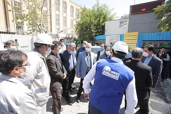 بازدید معاون فنی و عمرانی شهرداری تهران از 3 پروژه عمرانی

