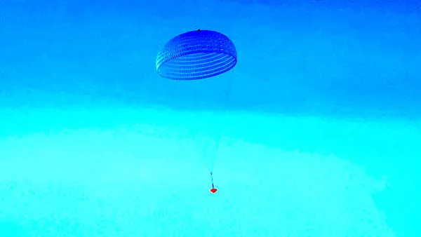 آزمایش چتر نجات مریخی غولپیکر