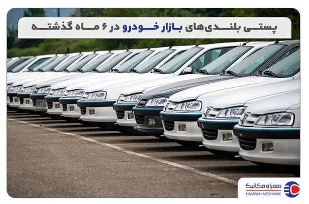 پستی بلندی قیمت روز خودرو در نیمه اول سال 1400