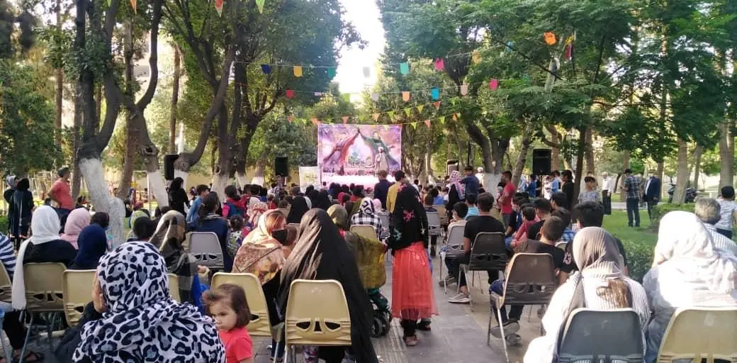 همراه با مردم ولایتمدار قلب طهران در عید ولایت

