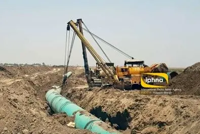 لوله گذاری آب شرب منطقه خرمشهر و آبادان