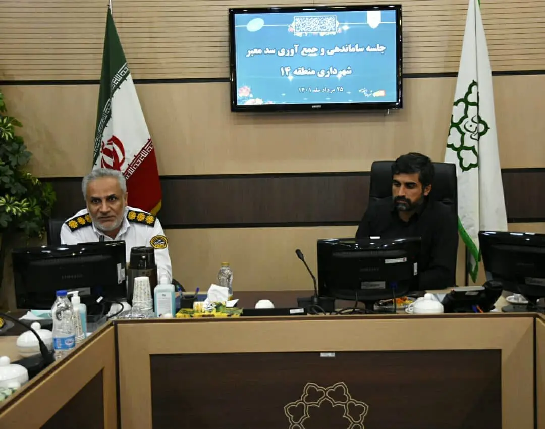 اجرای طرح انضباط و ساماندهی بساط گستران در منطقه۱۴ 