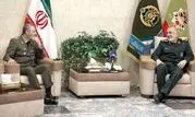 دیدار جمعی از فرماندهان سپاه با فرمانده کل ارتش

