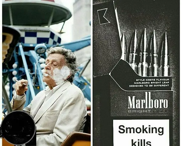 شکایت نویسنده معروف از شرکت دخانیات+عکس