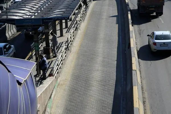 اتمام پروژه روسازی بتنی ایستگاههای BRT در منطقه ۱۵