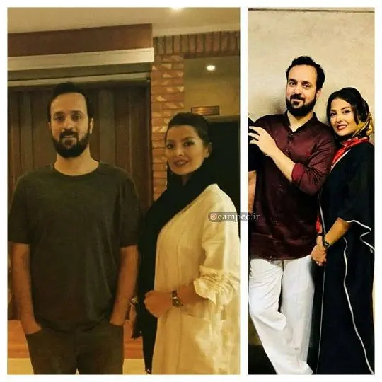 عکس جدید احمد مهرانفر و همسرش؛ مونا فائض پور+عکس