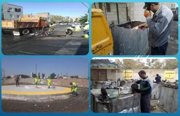 تلاش شبانه روزی در بهبود نگهداشت شهر منطقه 15

