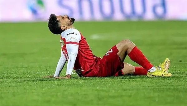 امید عالیشاه؛ تنها بازیکن مصدوم پرسپولیس
