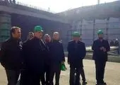 هر هفته 400 مترمکعب بتن ریزی در ساختمان خانه شهر انجام می شود

