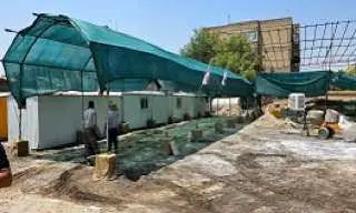 احداث ۷۰۰ متر طول سایه بان توسط شهرداری منطقه ۳ در نقطه صفر مرزی