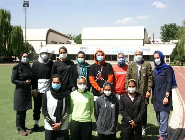اعضای تیم ملی تنیس بانوان تست دادند