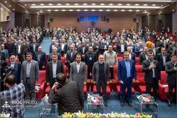 آیین افتتاح پانزدهمین نمایشگاه تخصصی ساخت تجهیزات صنعت نفت خوزستان
