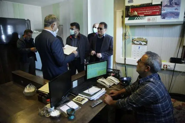 بازدید میدانی دکتر کریمی شهردار اراک از توقفگاه اتوبوسرانی