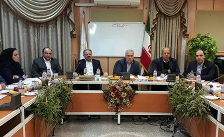 نشست هم اندیشی مدیران بانک ملی و شرکت بیمه نوین