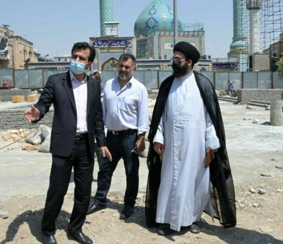 کارگاه عمرانی میدانگاه صالحیه (ع) وارد فاز دوم اجرا شد