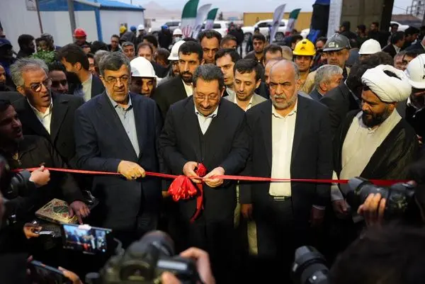 افتتاح واحد تولیدی کنسانتره «عصر نوین» در بهاباد با حضور وزیر صمت

