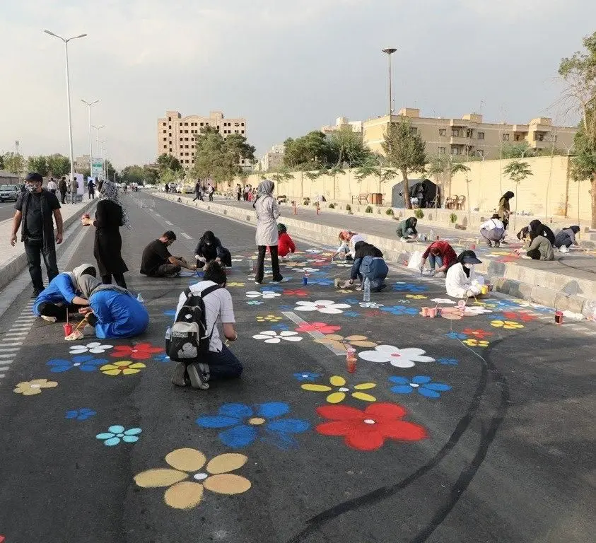 اجرای پرفورمنس"جور دیگر" روز جهانی بدون خودرو 

