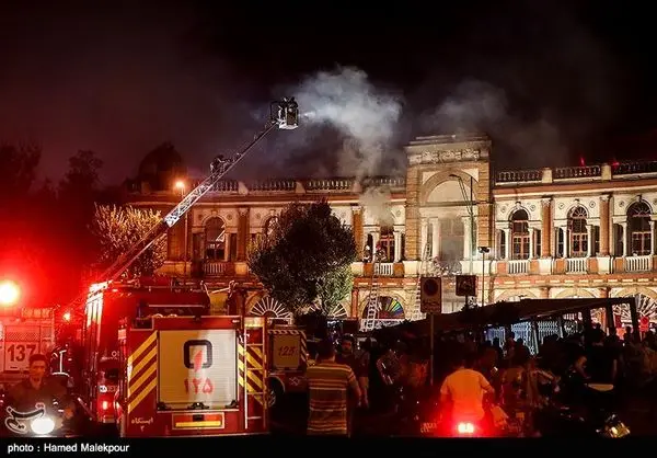 علت آتش سوزی میدان حسن آباد مشخص شد