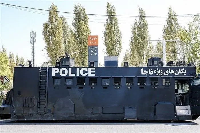 خودروی «راتق» یگان ویژه رونمایی شد