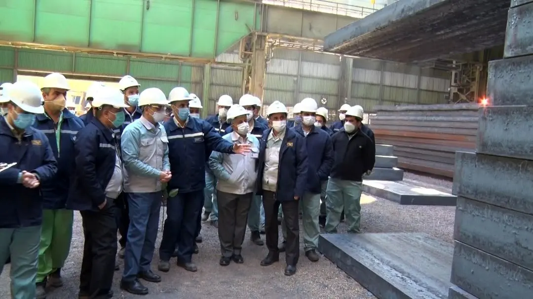 بومی سازی تختال ۳۰۰ میلیمتر در فولاد مبارکه

