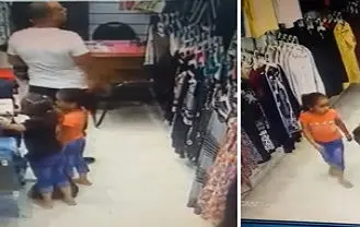 
شگرد دو دختربچه که برای سرقت از آقای رئیس خط می‌گیرند! + عکس
