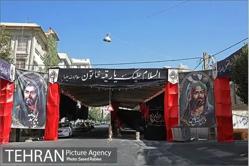 ویژه برنامه های ماه محرم منطقه 4 با رعایت کامل پروتکل های بهداشتی 

