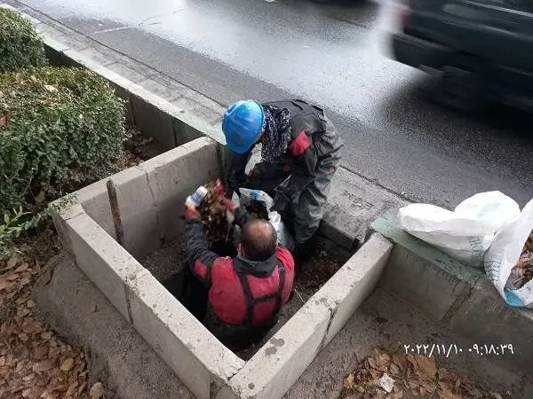 لایروبی بیش از ۱۰ هزار متر از کانالهای منطقه ۱۴