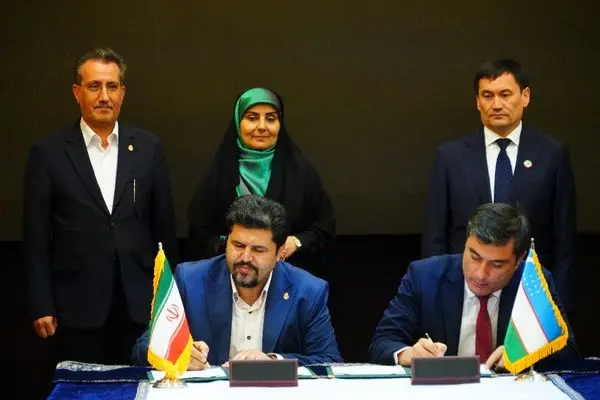 امضای یادداشت تفاهم توسعه همکاریهای ترانزیتی ایران و ازبکستان