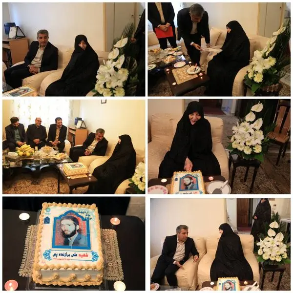 شهردار منطقه ۱۲ میهمان جشن زادروز شهید برازنده پی