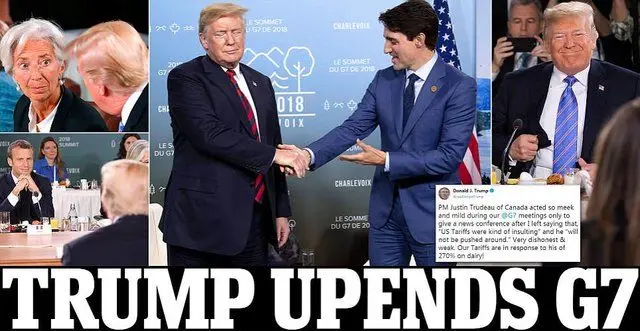 
اظهارات عجیب ترامپ در نشست گروه 7
