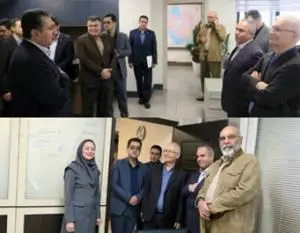 دیدار نوروزی مدیریت ارشد بانک ایران زمین با کارکنان ادارات مرکزی

