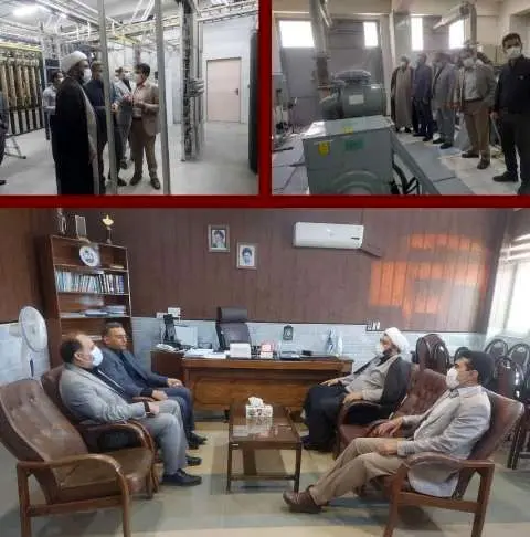 بازدید نماینده مجلس، فرماندار وشهردار ساوه از اداره مخابرات شهرستان ساوه