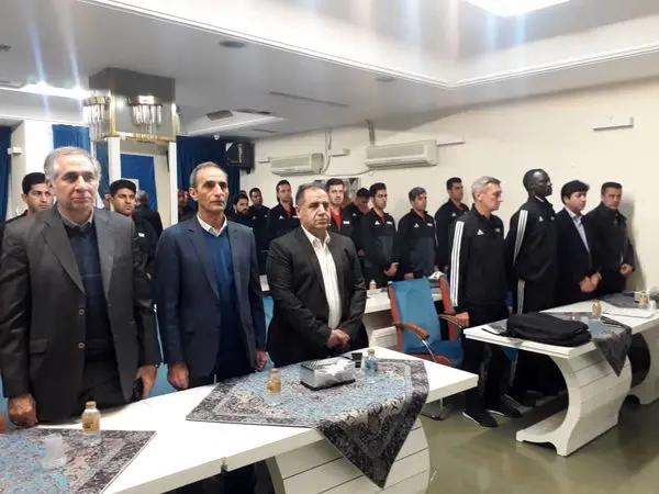 برگزاری مراسم افتتاحیه کلاس داوری فوتبال فیفا