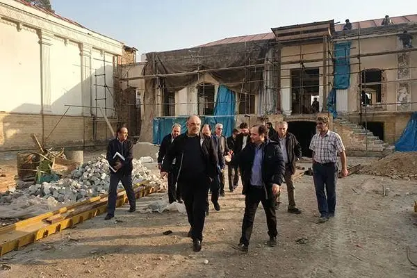 تکمیل عملیات مرمت نمای عمارت اتحادیه