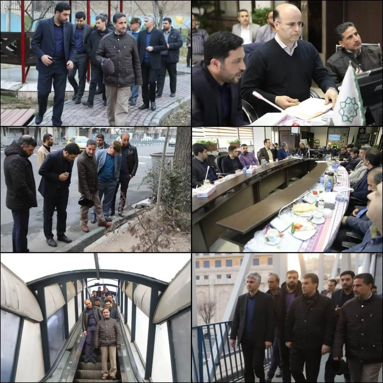 نظارت میدانی درمحلات و بوستان های ناحیه۳

