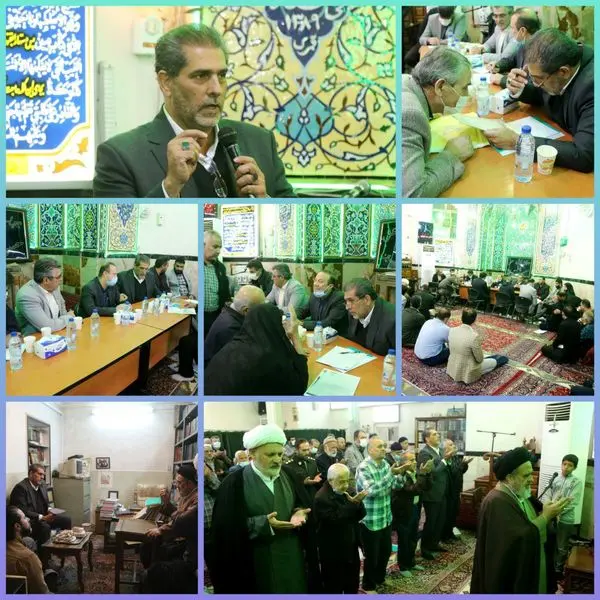 برپایی میزخدمت شهرداری منطقه 15 در مسجد الحسین (ع)