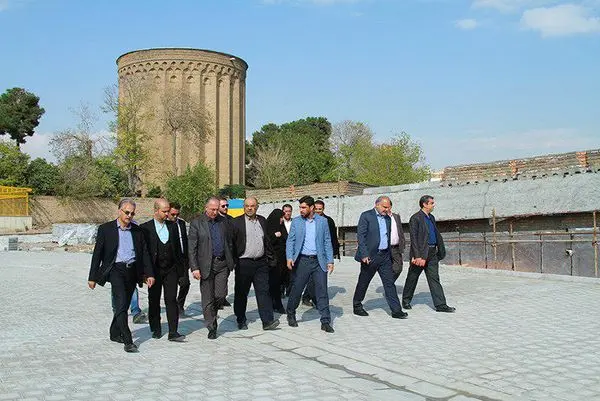 بازدید اعضای پارلمان شهری از پروژه احداث مجموعه رازی