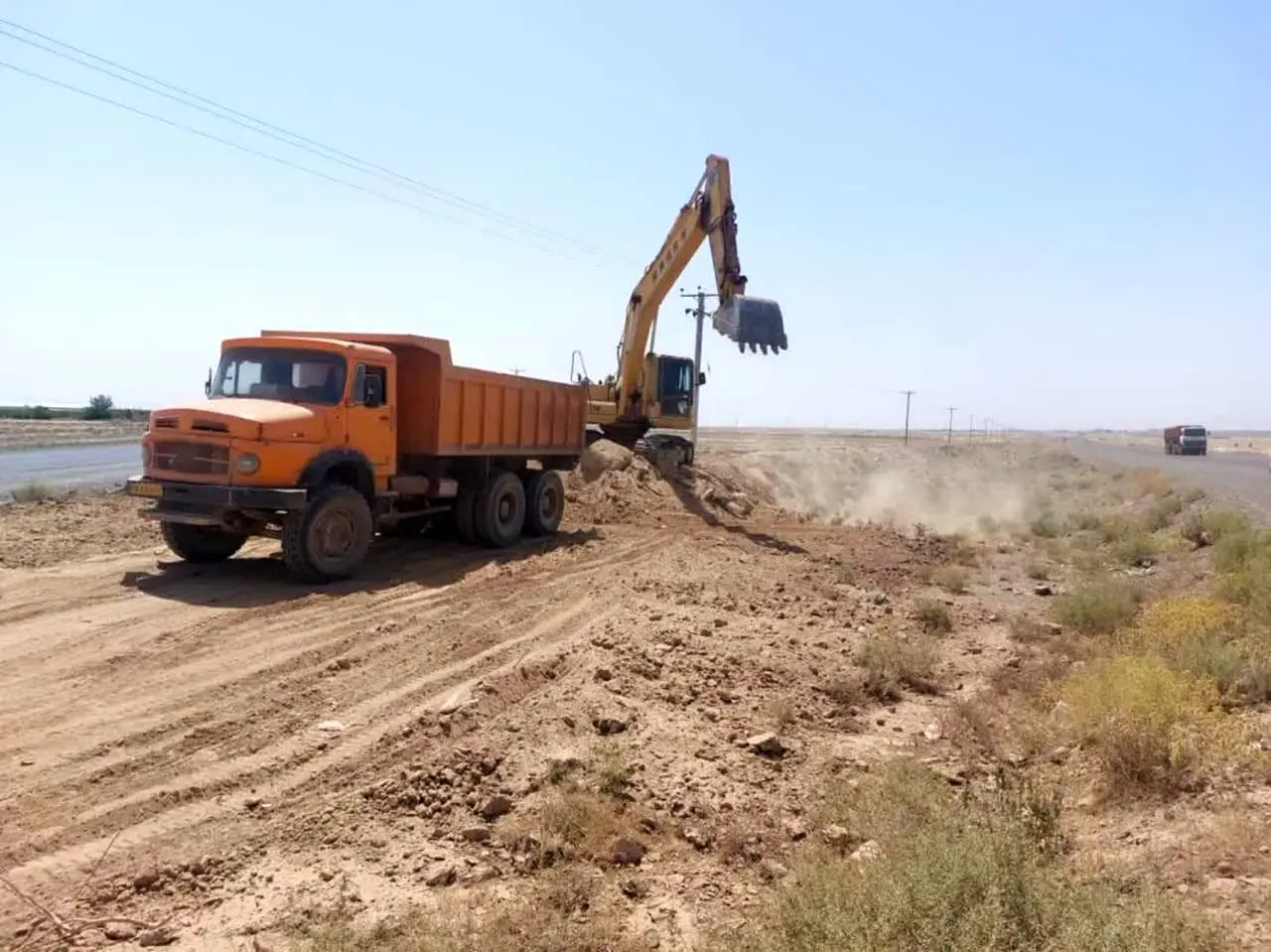 آغاز اصلاح طرح هندسی تقاطع مسجد الحسین کاشان

