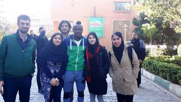 گادوین منشا در دانشگاه شریف + عکس 