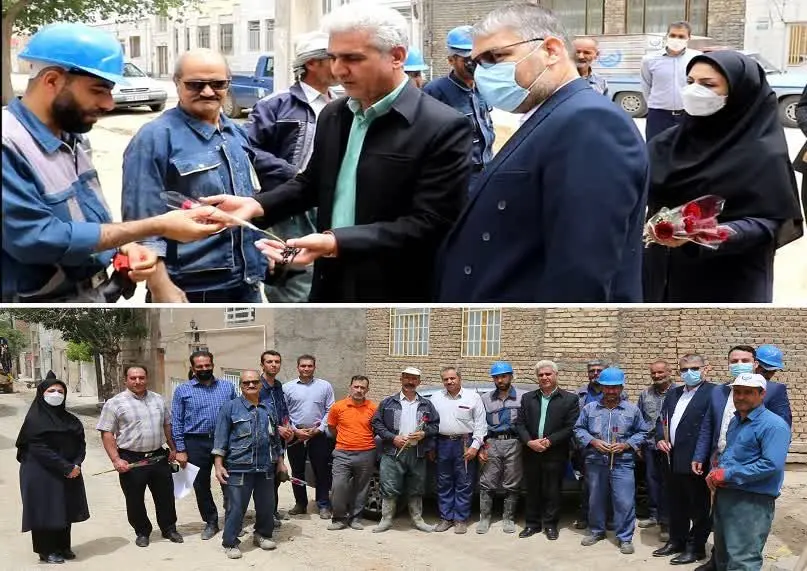 قدردانی مدیرعامل شرکت آب و فاضلاب استان مرکزی از کارگران شاغل در واحد اتفاقات و حوادث