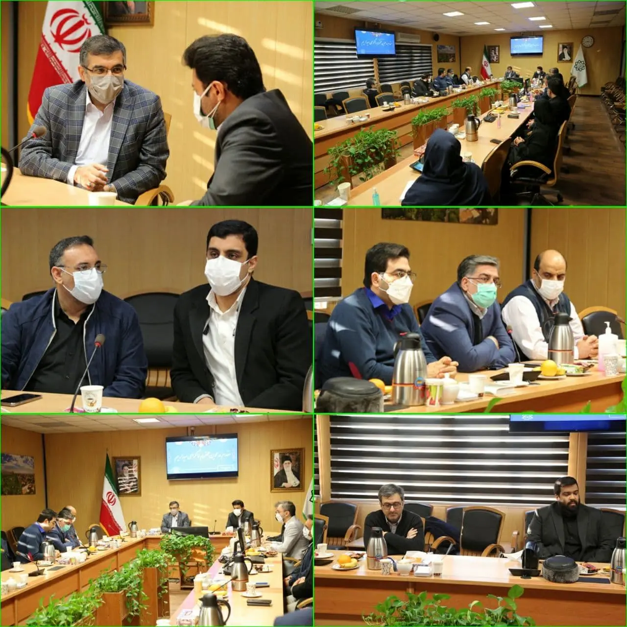 نشست  هماهنگی مراسم شهادت حضرت زهرا (س)برگزار شد