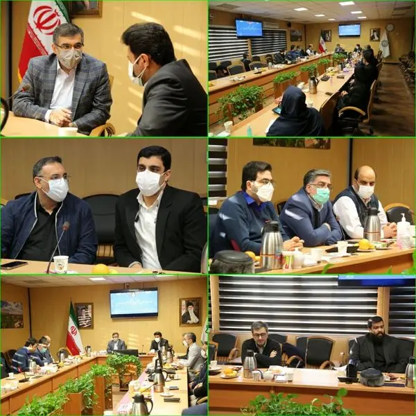 نشست  هماهنگی مراسم شهادت حضرت زهرا (س)برگزار شد