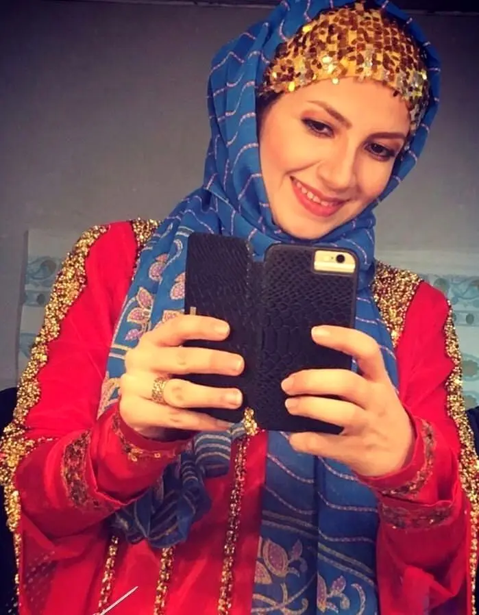 ملیکا زارعی با ظاهری پر زرق و برق+عکس