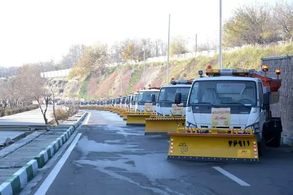 مانور برف روبی شهرداری منطقه یک برگزار شد

