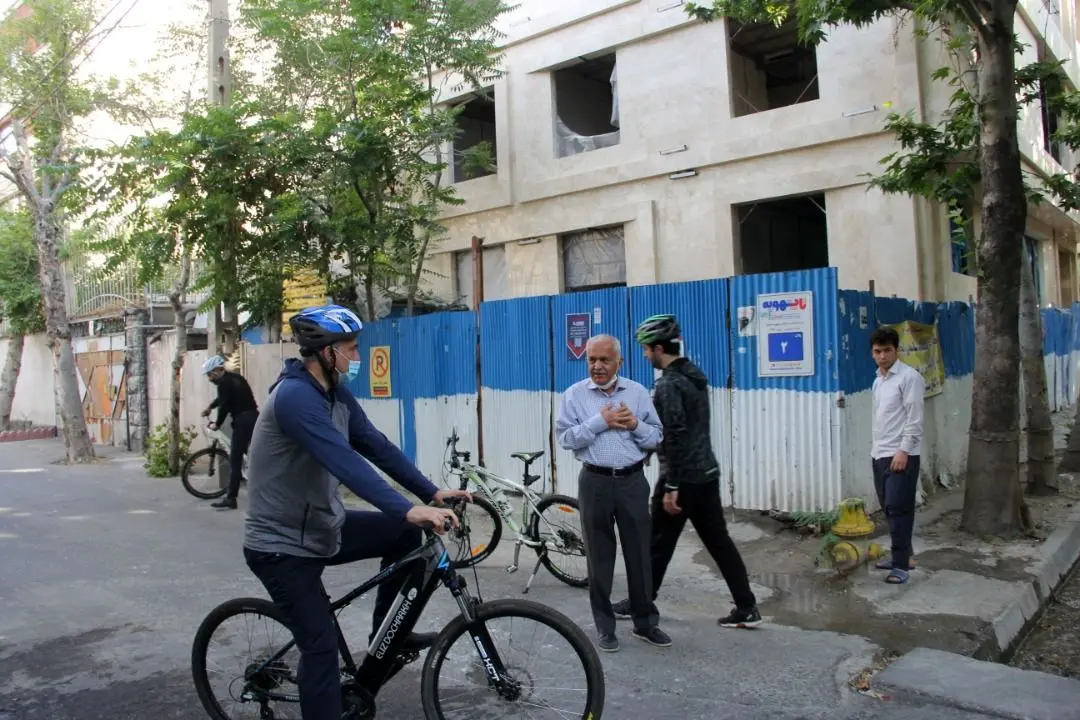 بازسازی و مناسب سازی مسیر و ایستگاه های دوچرخه سواری شمال شرق تهران

